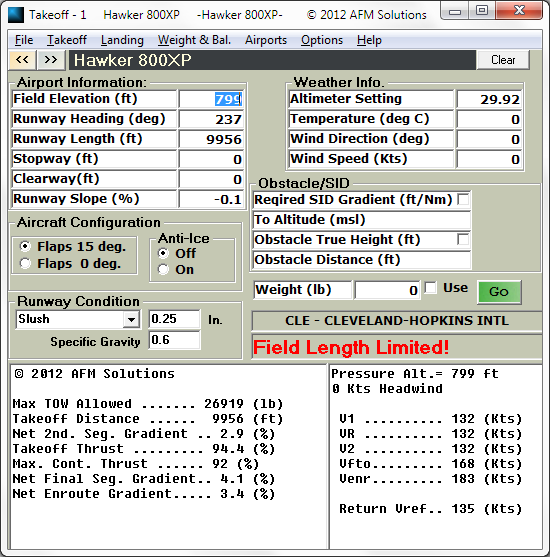 Hawker 800XP Software